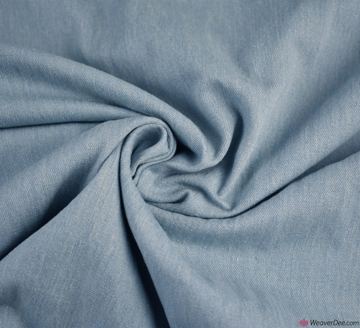 Denim Fabric - Washed Denim Fabric in Denim Blue - Half Yard - Available in  Larger Yardage - The Heyday Shop